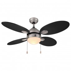 Decor Fan Baroque-O Gun Metal Decor Fan Baroque-O Gun Metal