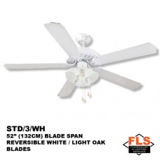 CEILING FAN STD/3/WH 52” (132CM) BLADE CEILING FAN STD/3/WH 52” (132CM) BLADE