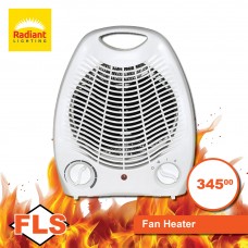 Radiant Fan Heater Up to 2000w with Thermostat
