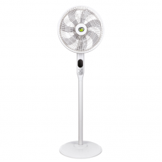 Solent Pedestal Fan White 400mm
